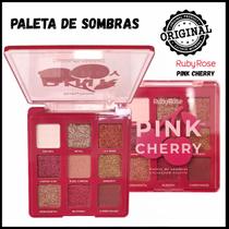 Paleta de Sombras Pink Cherry Ruby Rose HBE2202
