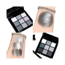 Paleta De Sombras Pretas De Nove Cores Smoky Dark Makeup Transfronteiriço