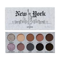 Paleta de Sombras Profissional New York By Pri Lessa Catharine Hill 10 Cores Edição Limitada