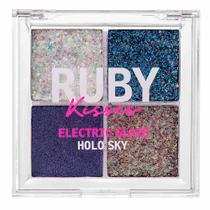 Paleta de Sombras Ruby Kisses - Glitter Electric Glaze 5,6g