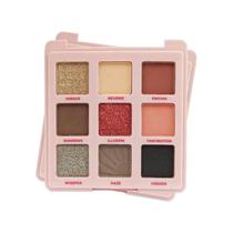 Paleta De Sombras Ruby Rose 9 Cores Myst Aura HBE2203 Paleta De Sombras Ruby Rose 9 Cores Myst Aura HBE2203