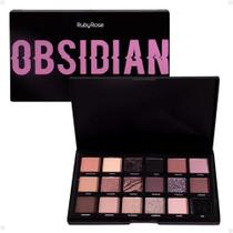 Paleta De Sombras Ruby Rose Obsidian Precious 18,1G