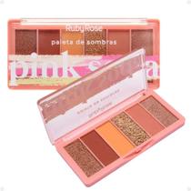 Paleta De Sombras Ruby Rose Pink Soda 12,9G