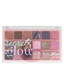 Paleta De Sombras Secret Glow Hb1084 - Ruby Rose