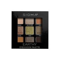 Paleta de sombras Sigma Beauty Earthy, ideal para viagens Paleta de sombras Sigma Beauty Earthy, ideal para viagens