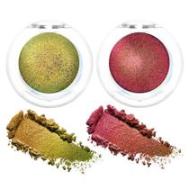 paleta de sombras soltas multicromadas duocromáticas evpct de 2 peças paleta de sombras soltas multicromadas duocromáticas evpct de 2 peças