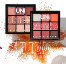 Paleta De Sombras Studio Palette Uni Makeup