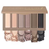 Paleta de sombras SUSIKEKI Mini Naked 6 cores com espelho
