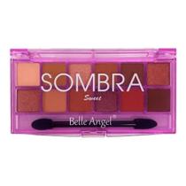 Paleta De Sombras Sweet Belle Angel Com 12 Cores Paleta De Sombras Sweet Belle Angel Com 12 Cores