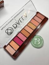 Paleta de sombras vegana elegance 10 cores - dalla