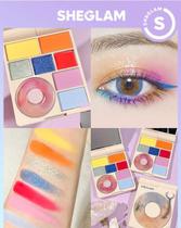Paleta de Sombras Vinyl Pop cor Color My Craze - Sheglam Paleta de Sombras Vinyl Pop cor Color My Craze - Sheglam