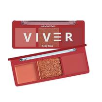 Paleta De Sombras Viver Inesquecivel 4,8g - Ruby Rose Paleta De Sombras Viver Inesquecivel 4,8g - Ruby Rose