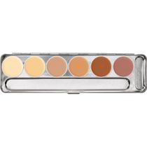 Paleta Dermacolor 6 Cores BP3 - Kryolan - Maquiagem Camuflagem