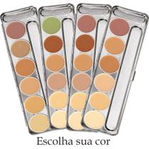 Paleta Dermacolor 6 cores Kryolan Paleta Dermacolor 6 cores Kryolan