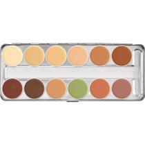 Paleta Dermacolor Camouflage Creme 12 cores - Kryolan Paleta Dermacolor Camouflage Creme 12 cores - Kryolan