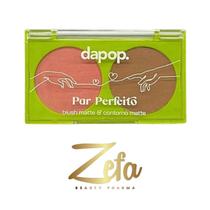 Paleta Duo Blush Matte E Contorno Matte Cor B - Dapop