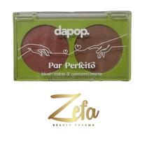 Paleta Duo Blush Matte E Contorno Matte Cor C - Dapop