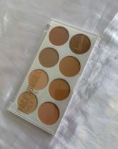 Paleta em pó e contorno