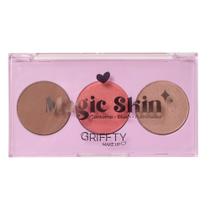 Paleta Griffty Contorno Blush E Iluminador 01