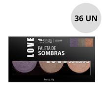Paleta Max Love Sombras Cor 5 10g Box com 36 Unidades -