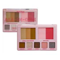 Paleta Multifuncional AllInOne Ruby Rose Sombras Blush e Bronzer