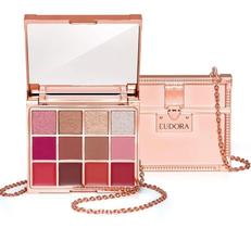 Paleta Multifuncional Clutch Metals Rosé Eudora Make 10g