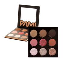 Paleta Multifuncional Pó 9 Cores Pam By Pamella Contornos Blushes Iluminadores Paleta Multifuncional Pó 9 Cores Pam By Pamella Contornos Blushes Iluminadores