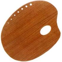 Paleta Oval Pintura Profissional Trident 31x40cm 12402