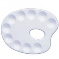 Paleta P/ Pintura 12421 Oval 23x17 Trident Paleta P/ Pintura 12421 Oval 23x17 Trident