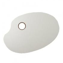 Paleta Para Pintura Oval 20x30cm 2 Pças