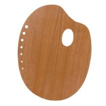 Paleta para Pintura Oval Trident 23x31cm - 12401 PU