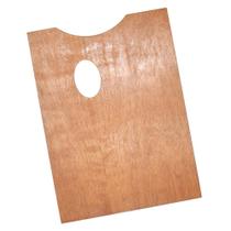 Paleta para Pintura Retangular Envernizada Trident - 23 x 31cm