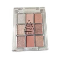 Paleta Sombra De Olho Colorida À Prova D'água Suor 9 Cores - SMACTUDO