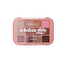 Paleta Sombras 12 cores profissional pigmentadas maquiagem A