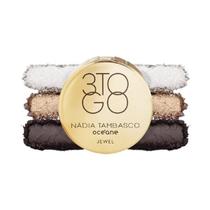 Paleta Sombras Nádia Tambasco Trio To Go Jewel Océane 7,8G