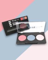 Paleta Sombras Trio Rosé Max Love: Tons Sofisticados
