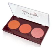 Paleta trio de blush luxury face beautiful