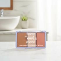 Paleta Trio De Contorno Iluminador Blush Feels Mood Hb7526 Paleta Trio De Contorno Iluminador Blush Feels Mood Hb7526