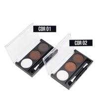 Paleta Trio Sobrancelha Perfeita Vivai Sombra Para Sobrancelha