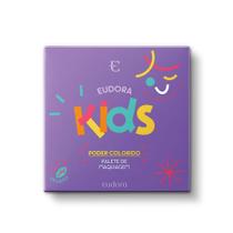Palete de Maquiagem Multifuncional Poder Colorido Eudora Kids 7g