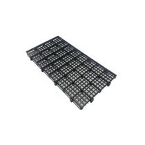 Palete Estrado Plástico 2,5x25x50 Cinza Piso Plástico