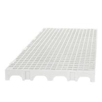 Palete Pallet Piso Estrado Plastico Reforçado Branco Palete Pallet Piso Estrado Plastico Reforçado Branco