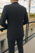 Paletó Oxford Masculino 2 Botões Corte Italiano Slim Paletó Oxford Masculino 2 Botões Corte Italiano Slim