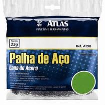 Palha de Aço Fina Número 0 AT90-50 para Limpeza de Assoalhos Gesso e Canos de Ferro Pincéis Atlas Palha de Aço Fina Número 0 AT90-50 para Limpeza de Assoalhos Gesso e Canos de Ferro Pincéis Atlas