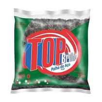 Palha de Aço Pacote 20 Unidades 25gr Nº0 - Top Brilho