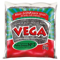 Palha De Aco Vega N2 - Kit C/20 Unidades