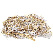 Palha decorativa para preenchimento de cestas natalinas 3 mm 30 g Palha decorativa para preenchimento de cestas natalinas 3 mm 30 g
