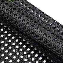 Palha Indiana Sintét Sextavada Rattan Preta Branca 0,20X0,50 Palha Indiana Sintét Sextavada Rattan Preta Branca 0,20X0,50
