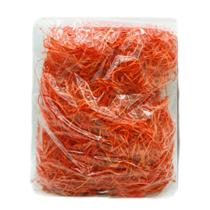 Palha Madeira Laranja P/ Cestas Presentes 120g