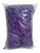 Palha Madeira Lilás P/ Cestas Presentes 120g